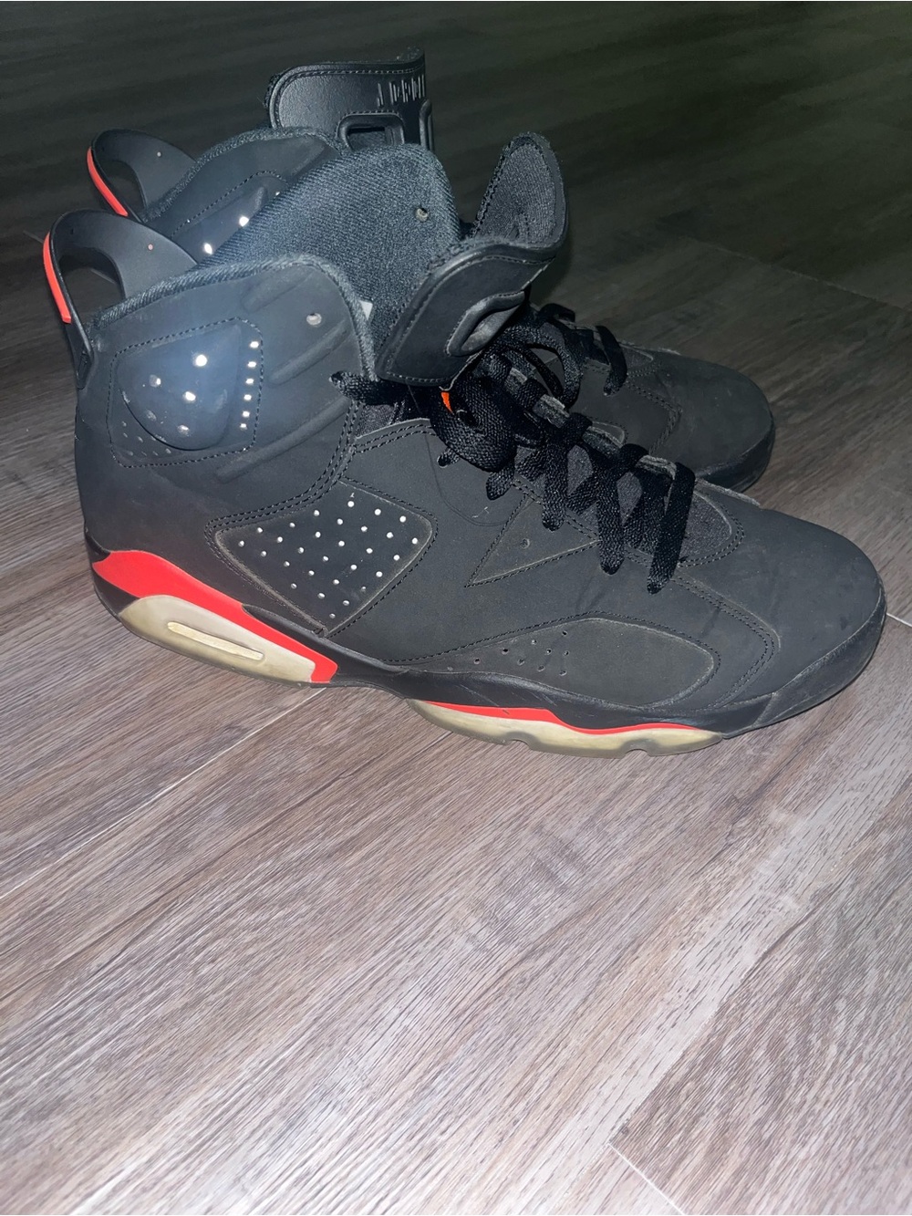Air Jordan 6 Retro 2014 Infrared (Black) Men's Size 11.5

Pre owned